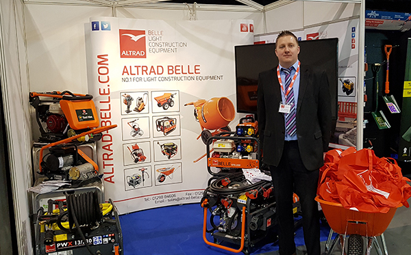 Altrad Belle are one of 130 key suppliers exhibiting at the Travis Perkins 2019 Conference Week